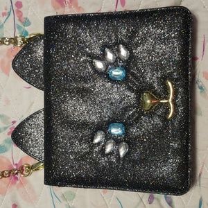 Betsey Johnson cat purse